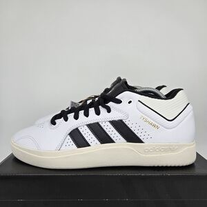 New adidas Tyshawn Mid 'Core Black Cloud White' JQ1134 Men's Shoes Size 10.5